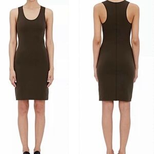 Helmut Lang Scuba Tank Mini Dress Minimalist Medium